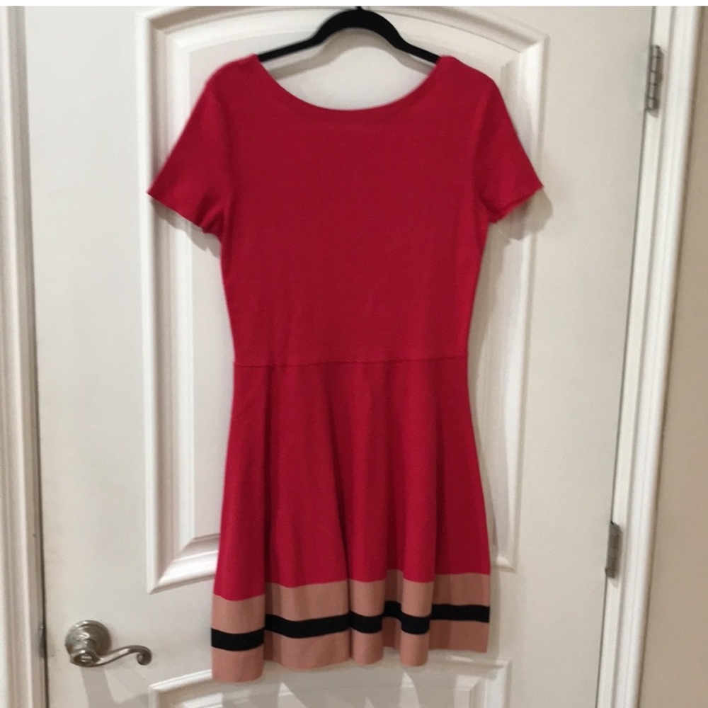 100% authentic. RED VALENTINO knitted dress size L